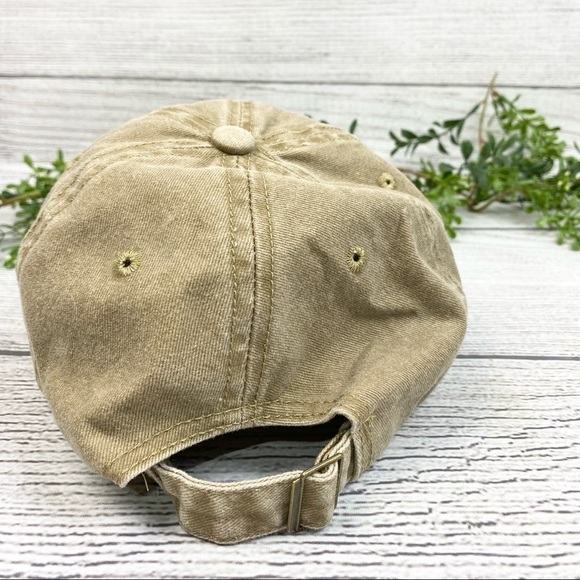 NEW "Jaguar Purple & Yellow" Distressed Hat - Picture 2 of 5